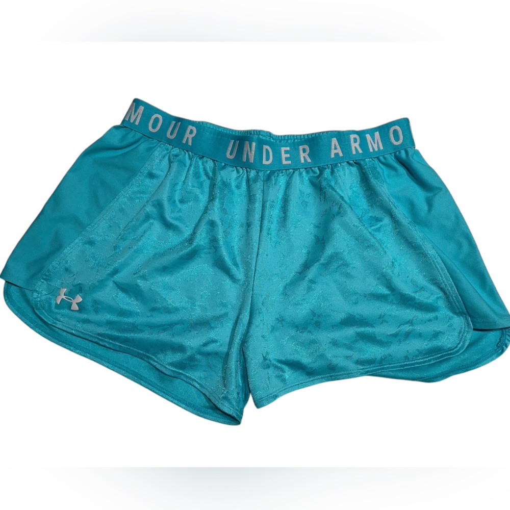 Under Armour Women’s Large Running Shorts‎ - Loose Fit HeatGear - Blue